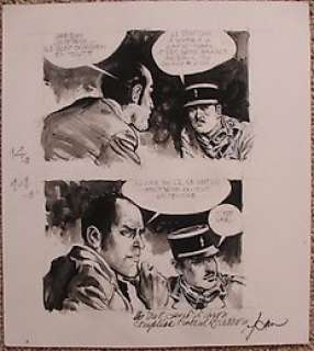 Follet, René | Original strip (p.16)  - L’affaire Dominici  - (2010) | Catawiki