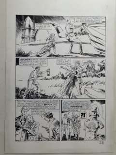 Martyn Mistére - Lucio Filippucci - tavola originale "La Minaccia dei Temibili tre!" - Loose page | Catawiki