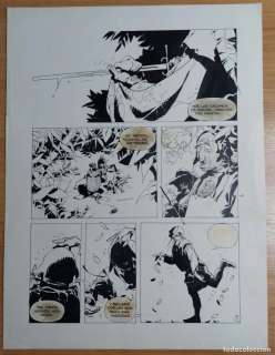 ALVAR MAYOR : PÁGINA ORIGINAL DE ENRIQUE BRECCIA : DE LA HISTORIA EL TABERNERO , PÁGINA 6.