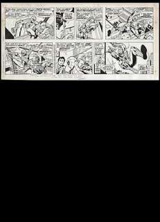 AMAZING SPIDERMAN SUNDAY Issue #1980 Strip Art | ComicConnect