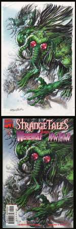 Neal Adams - Strange Tales #2 Man-Thing Cover Art