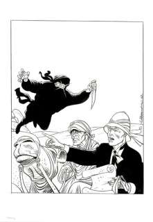 Martyn Mistére n. 248 - Alessandrini - Copertina Originale "Le Sabbie Dell’Asia Centrale" + prova colore - Loose page - (2002) | Catawiki