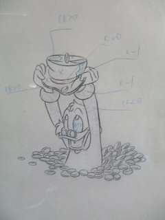 Disney Television - Original Production Drawing - Uncle Scrooge - DuckTales - (1980) | Catawiki