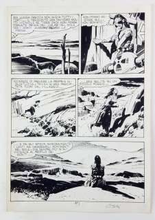 Tex n. 384 - Tav. Origin. n. 87 "Percorso Infernale" - Firmata - Loose page - First edition - (1992) | Catawiki