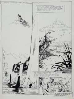 Crisse, Didier Planche originale - L’Épée de cristal T3 - La Main de la mangrove - (1991) | Catawiki