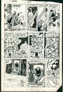 Wilson, Ron; Sinnott, Joe | The Thing #15 Page 20 Original Comic Art by Ron Wilson. | Parigi Books