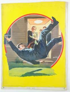 Il Giallo Mondadori n. 571 - Carlo Jacono - Originale di Copertina "Ho Scritto un’Omicidio" - Firmato - Loose page - (1960) | Catawiki