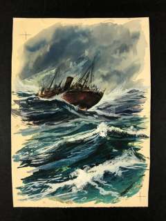 Bertello - Illustrazione originale per libro di avventure - firmata - Loose page - First edition | Catawiki