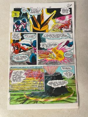 FLASH #269 comic ART color guide KID FLASH 1979 ALIENS RAY GUNS EARTH DRAGONS | eBay US (Buy It Now)