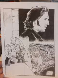 Dampyr - Luca Raimondo - illustrazione originale Harlan e tesla - Loose page - First edition - (2010) | Catawiki