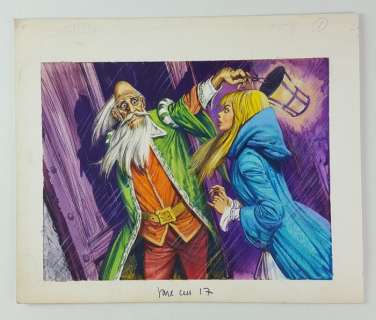 Floriano Bozzi - Illustr. Origin. "La Principessa sul Pisello" - Loose page - First edition | Catawiki