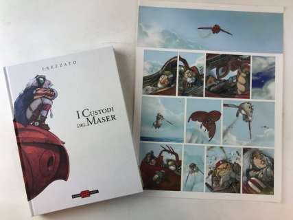 Massimiliano Frezzato - tavola originale "I Custodi del Maser: l’Occhio del Mare" - Loose page | Catawiki