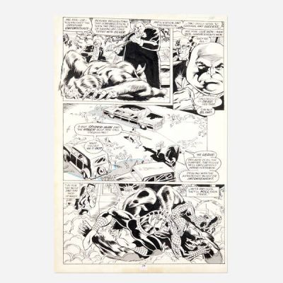 Alex Saviuk And Keith Williams | Web of Spider-Man #55 Story Page 24 Original Art (Marvel Comics, 1989) | Landry Pop Auctions