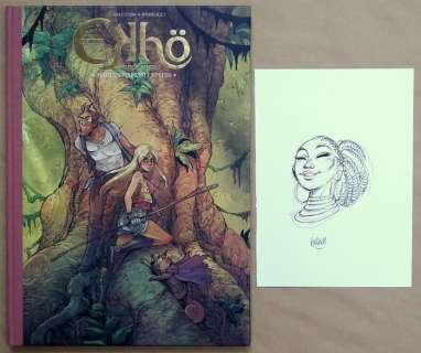 EkhÃ¶ Monde miroir T9 - "Abidjan-Nairobi Express" + 3x ex-libris + dédicace couleur - C - TL - Hardcover - First edition (2019) | Catawiki