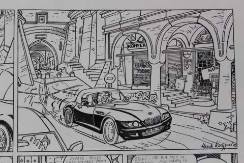 Kuijpers, Henk - Originele pagina (p.36) Franka - Het zwaard van Iskander - (2005) | Catawiki