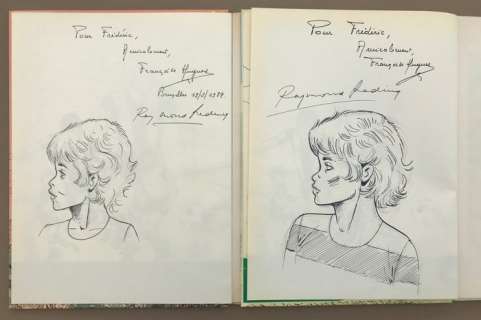 Eric Castel T11 + T12 - La maison du cormoran + Le plan de lÂ´argentin - 2x C - 2x EO + 2 x dédicace Reding / Hugues - (1986/1987) | Catawiki