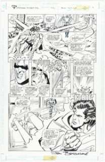 Bogdanove, Jon | Jon Bogdanove and Dennis Janke Superman: The Man of Steel #43 Story Page 4 Original Art (DC, 1995).... | Heritage