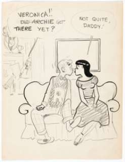 Montana, Bob | Bob Montana Archie Comics #55 Cover Preliminary Original Art (Archie, 1952).... | Heritage