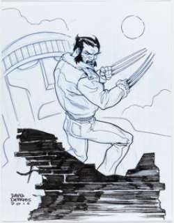 Devries, Dave | Dave DeVries - Wolverine Illustration Original Art (2016).... | Heritage