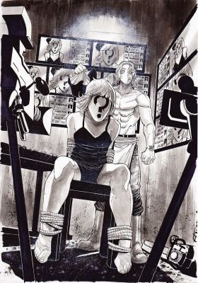 Flaviano Armentaro - Black Widow #3 p.23 unpublished