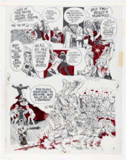 Will Eisner Spirit Magazine #25 "Life on Another Planet" Story Page 6 Original Art (Kitchen Sink Press, 1980). | Heritage