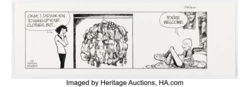 Jerry Scott and Jim Borgman Zits Daily Comic Strip Original Art dated 3-18-14 (King Features Syndicate, 2014). | Heritage