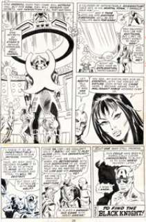 Bob Brown and Mike Esposito Avengers #114 Story Page 19 Original Art (Marvel, 1973). | Heritage