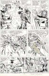 John Byrne and Mike Machlan Avengers West Coast #51 Story Page 13 Original Art (Marvel, 1989). | Heritage