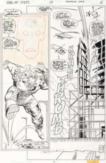 Jon Bogdanove and Dennis Janke Superman: The Man of Steel #19 Story Page 6 Doomsday Original Art (DC, 1993). | Heritage