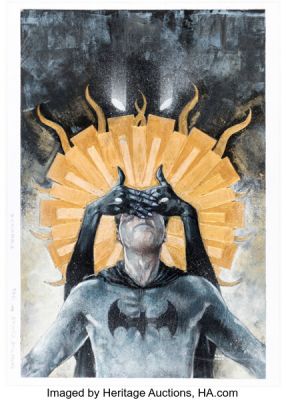 Martin Simmonds Detective Comics #1064 Variant Cover Original Art (DC, 2022). | Heritage