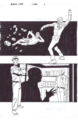 Doc Shaner | BUDDY COPS ONE-SHOT PAGE 01 | Doc Shaner