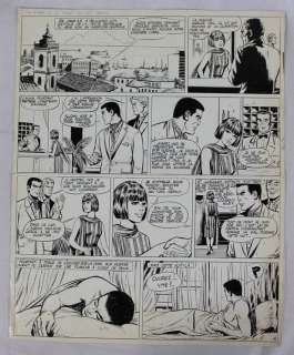 Forton, Gérald - Originele pagina (p.3) - Bob Morane - Het geheim van de 7 tempels - (1977) | Catawiki