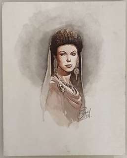 Delaby - Original cover Murena - Stofomslag / jaquette T2 - De sable et de sang - (1999/2010) | Catawiki