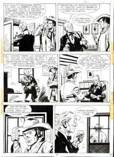 Tex n. 410 - Letteri - 2x Tavole Originali "Orrore!" - Loose page - (1994) | Catawiki