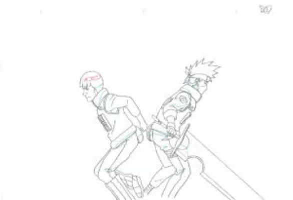 Kishimoto Masashi - Naruto | doga (douga) – Gai Maito et Kakashi – Naruto Shippuden – 662 | La Galerie de la Bande Dessinée