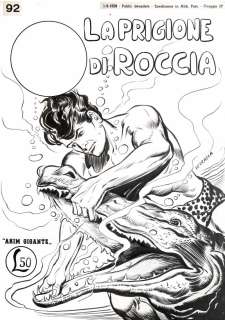 Pedrazza Augusto - "Akim - La prigione di roccia", 1959