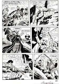 Tex Almanacco del West 2011 - 2x Tavola Originale "la citta’ del male" - Loose page - First edition - (2011) | Catawiki