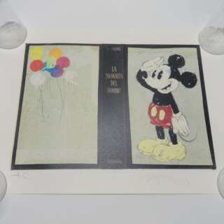 Fernando Alday - Limited Giclée Edition H.C. - Mickey’s Balloons - First edition - (2018) | Catawiki