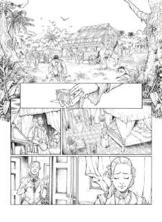 N. Tamburo - original artwork "Sandokan et la Tigre de Mompracem" - Loose page - (2018) | Catawiki