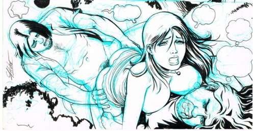 Gambedotti, Atilio - Original page - Cercle intime / cercanias/getting close - Size: 29,7 x 42 cm - original page - (2009) | Catawiki