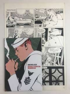 Attilio Micheluzzi - Tavola Originale "Rosso Stenton: Shanghai" + Catalogo - Loose page - First edition | Catawiki