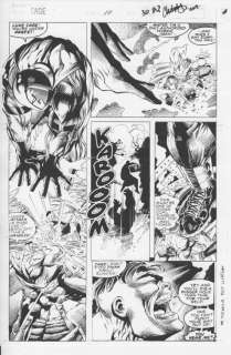 Dwayne Turner - luke cage powerman #10 p. 22 vs hulk action!