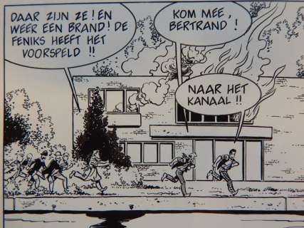 Robert en Bertrand 90 - Originele pagina (p.16) - The fall of the phoenix - (1991) | Catawiki