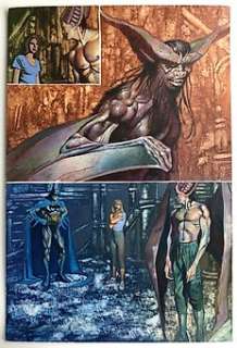 Batman - Batman / Manbat #3 - Page 5 - Painted Art by John Bolton - Signed - Loose page - Original Art - (1995) | Catawiki