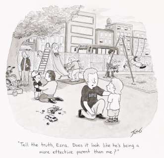 (NEW YORKER) TOM TORO (1982 - ) "Tell the truth, Ezra." | Swann Galleries