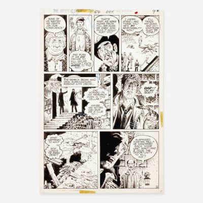 Ruben Yandoc | Lot 373 - The Witching Hour #59 Story Page 9 Original Art (DC Comics, 1975) | Landry Pop Auctions