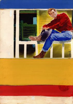 Mario Tempesti | Copertina Colorado (Louis Bromfield, Pavone Mondadori) | Tavole Originali