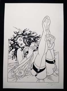 Baldazzini - Illustrazione originale per portfolio "XxX" - Loose page - (2018) | Catawiki