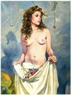 Alessandro Biffignandi - dipinto originale - acrilico su tela "La Primavera" - Loose page - (2000) | Catawiki