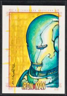 2008 Rittenhouse Iron Man - Iron Man by Harvey Tolibao - Sketch Card | Heritage